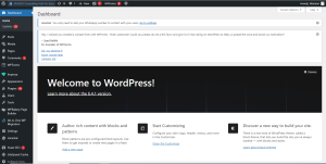 How to get started with WordPress content management system