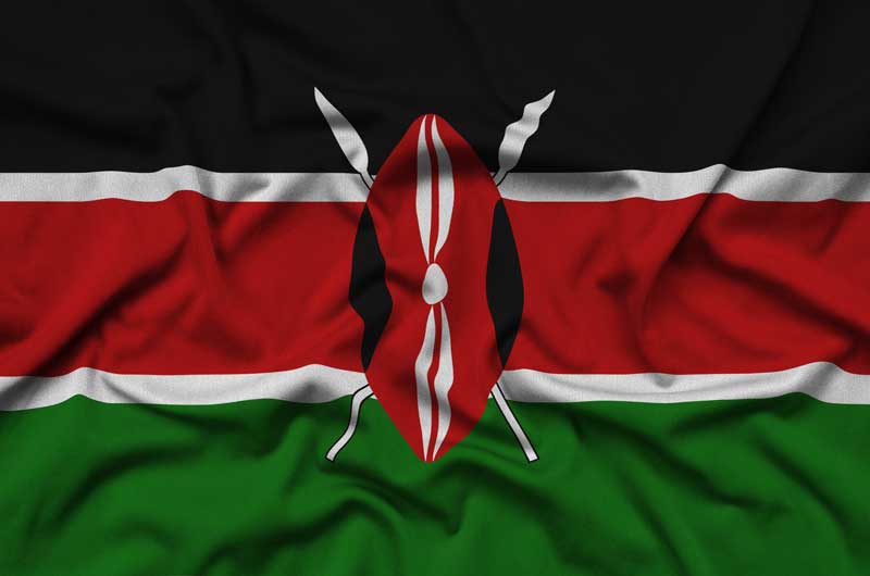 the kenyan flag