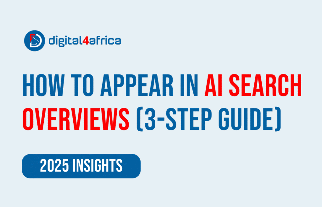 How to Appear in AI Search Overviews
