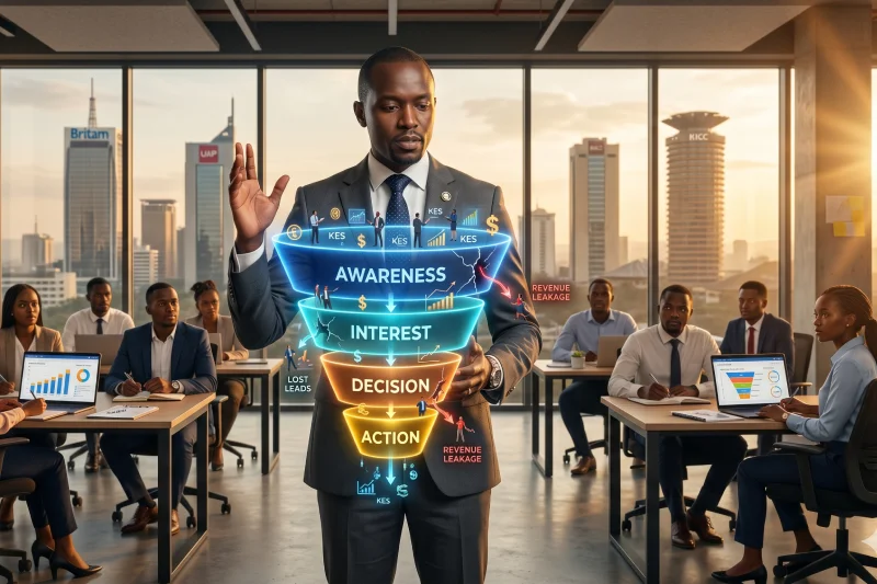 Why Sales Teams in Kenya Struggle to Grow Revenue — and How to Fix the Gaps Across the Sales Funnel