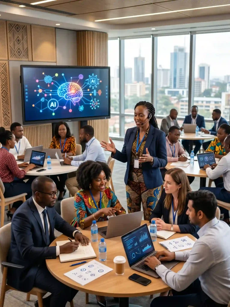 AI Skills Development and Professional Services Training in African