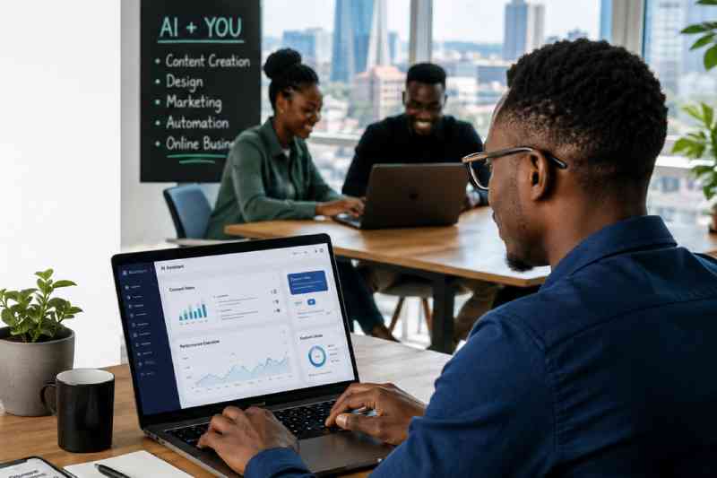 How to Make Money Online With AI in 2026: A Realistic Africa-First Guide How to Make Money Online With AI